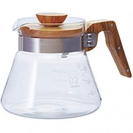 Hario Coffee Server 600ml Olivenholz